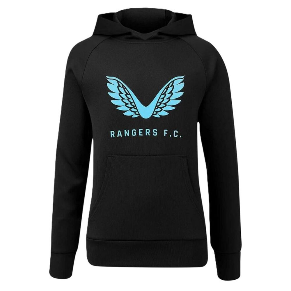Castore Mens Rangers FC Hoodie / Black
